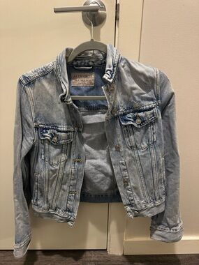 AllSaints Light Blue Denim Jacket